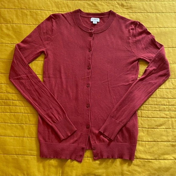 Classic J. Crew Cotton Cardigan - Picture 3 of 6